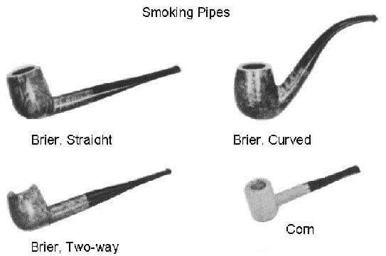 IMPA 110501 – Pipe Smoking Brier Straight
