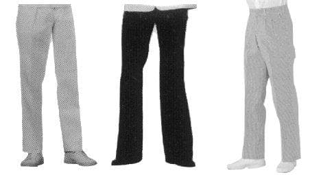 IMPA 150422 – Trousers Cotton White, Sanforized L
