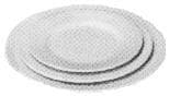 IMPA 170311 – Dinner Plate China, Standard Quality 262mm