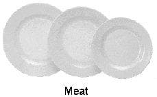IMPA 170401 – Plate Meat Melamine 210mm