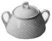 IMPA 170432 – Sugar Bowl China Plain, Standard 300cc