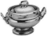 IMPA 170842 – Soup Tureen Stainless Steel, Oval 4ltr