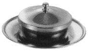 IMPA 171066 – Butter Dish Stainless Steel, 95mm Diam