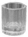 IMPA 171096 – Tooth Pick Holder Glass