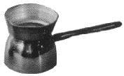 IMPA 171153 – Coffee Pot Turkish Alum 3-Cups