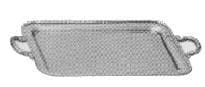 IMPA 171428 – Service Tray Rectangular, Handled Stainless 505x370mm