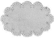IMPA 171529 – Lace Paper Oval 505x330mm, 300'S