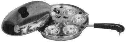 IMPA 172001 – Egg Poacher Stainless Steel, 4cupsx200mm