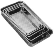 IMPA 172123 – Pan Rectangular Stainless, 350x270x63mm