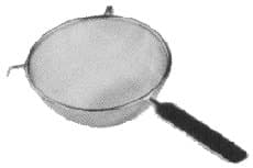 IMPA 172212 – Bowl Strainer Stainless Steel, W/Wood Handle Diam 203mm