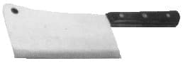 IMPA 172316 – Cleaver Carbon Steel, Blade 180mm