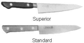 IMPA 172348 – Small Knife Stainless Steel, Superior 120mm