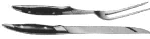 IMPA 172508 – Meat Carving Knife & Fork Set