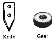 IMPA 172623 – Spare Gear For Edlund No.2, Can Opener