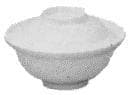 IMPA 173127 – Rice Bowl Large With Cover, Plastic Japanese Style