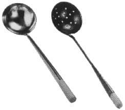 IMPA 173652 – Soup Ladle Chinese Solid, Stainless Steel 130mm Diam