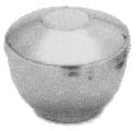 IMPA 173751 – Rice Bowl W/Cover 115mm Diam, Stainless Steel Korean Style
