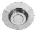 IMPA 174316 – Ash Tray Stainless Steel Plain, 160mm Diam