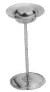 IMPA 174325 – Ash Stand Stainless Steel, Pedestal Type 260x535mm