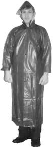 IMPA 190426 – Rain Coat With Hood Rubber, Size M