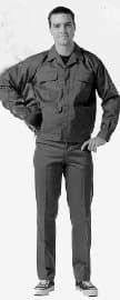 IMPA 190733 – Jacket Working Beige Ll, Anti-Electro-Static