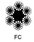 IMPA 212406 – Rope Wire Galv 6xs(24) Nf-300, 24mm Diax200mtr W/Cert.