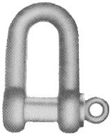 IMPA 230307 – Shackle Straight Eye Bolt, Black Se-Type 34mm Swl 7ton