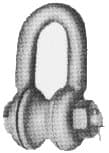 IMPA 230401 – Shackle Roller 25mm Swl 2ton