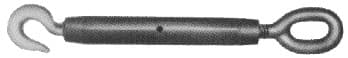 IMPA 230736 – Turnbuckle Pipe Galv Eye&Hook, 25mmx355mm