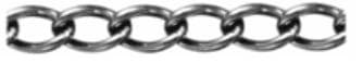 IMPA 231121 – Chain S.Steel Welded Curb, Body Dia 2mm 8.7 X 3.4mm