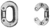 IMPA 231157 – Connecting Link Split Black, 22mm