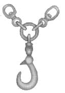 IMPA 231212 – Hook Cargo Seattle Pattern, Swl 5ton
