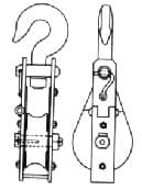 IMPA 231583 – Block Steel Snatch With Eye, Jis-F3422-Sw 200mm