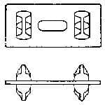 IMPA 231802 – Stacker Double Galv Model Ds-2, Flange Thickness 12mm