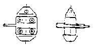 IMPA 231812 – Twist Lock Galv Model Ts-18-5, Left Hand Lock B/L 50ton