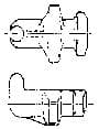 IMPA 231883 – Corner Hook Galv Model Ch-1