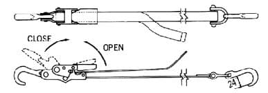 IMPA 231901 – Car Clasper Belt Type, Normal Working Load 400kgs