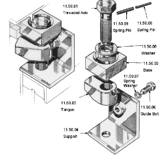 IMPA 233233 – Macgregor Hatch Spring Washer, #11.50.07