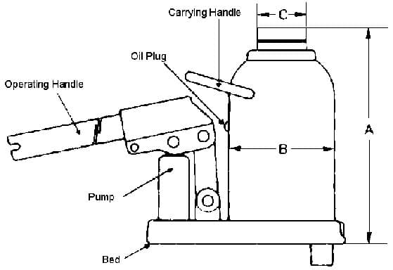 IMPA 233352 – Oil Jack For Macgregor Hatch, #Mch-7b