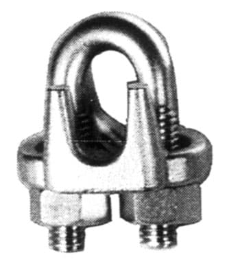 IMPA 233652 – Wire Clip Standard S.Steel, 2mm