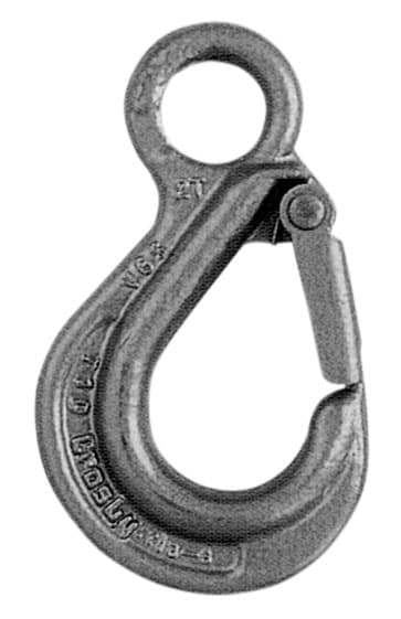 IMPA 234382 – Hook Latching Eye Forged Steel, Crosby S-315a Chain Size 7-8mm
