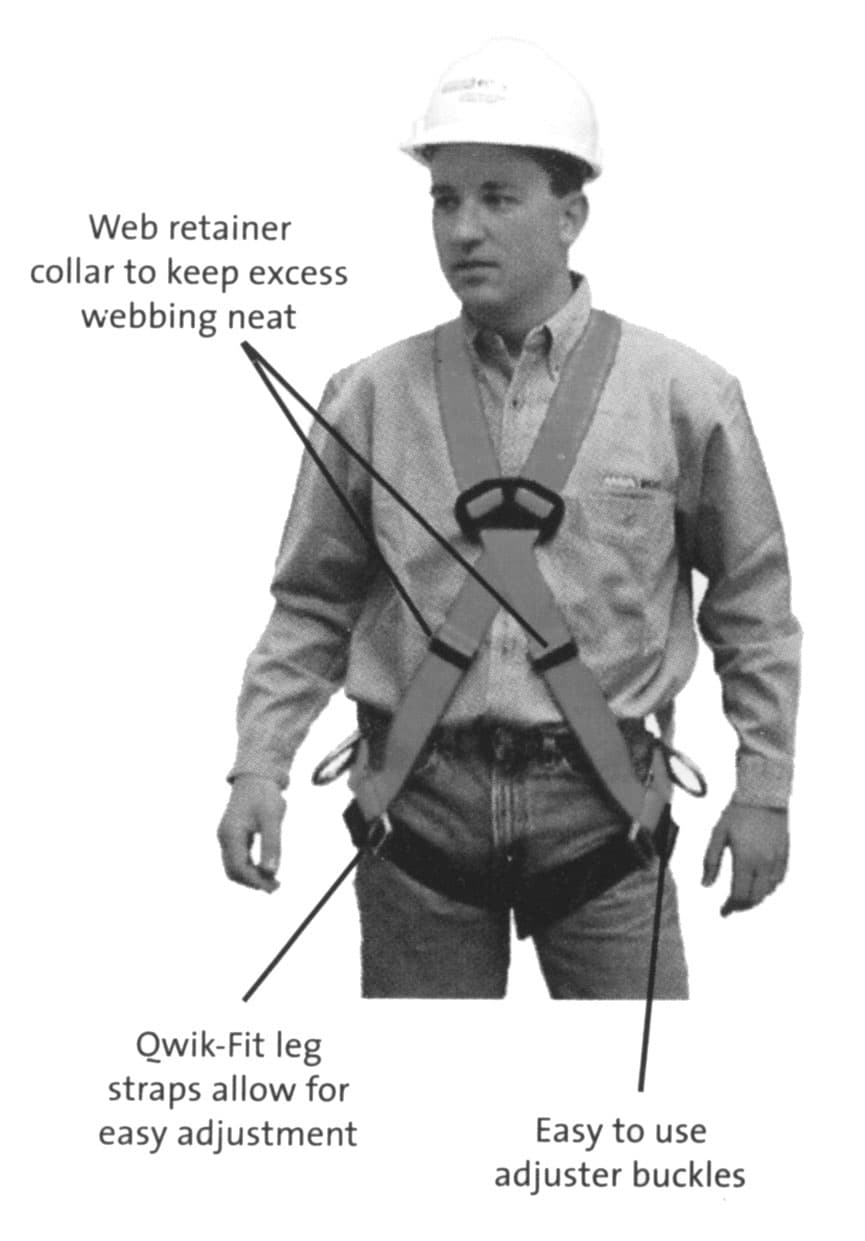 IMPA 311502 – Harness Cross Chest Type, X-Large W/1 Back D-Ring
