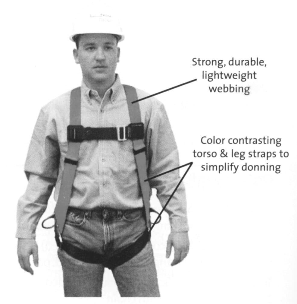 IMPA 311508 – Harness Cross Vest Style, Standard W/1back & 2hip D-Ring