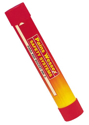 IMPA 330311 – Parachute Rocket Para Red Mk-3, U.K. Dot Pains Wessex