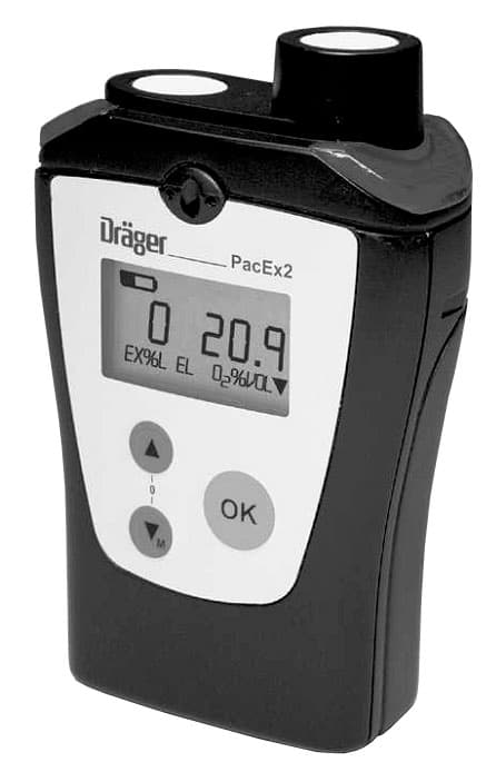 IMPA 330582 – Gas Detector Flammable & O2 , Personal Draeger Pac Ex Ii