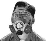 IMPA 331233 – Respirator Fullface Adv 1000, Black W/Esp System Msa 805409