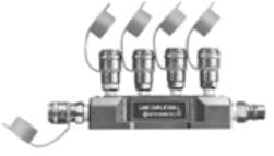 IMPA 351653 – Line Coupler Branch Piping, 200l 4x20sm / 1x40sm & 1x400pm