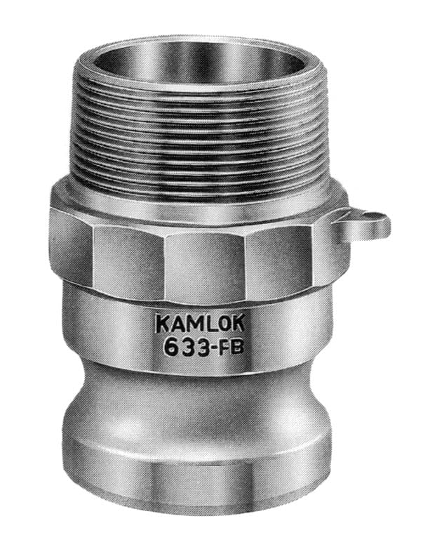 IMPA 351751 – Coupling Cam&Groove Alum Alloy, F Plug W/Male Thread 1/2""