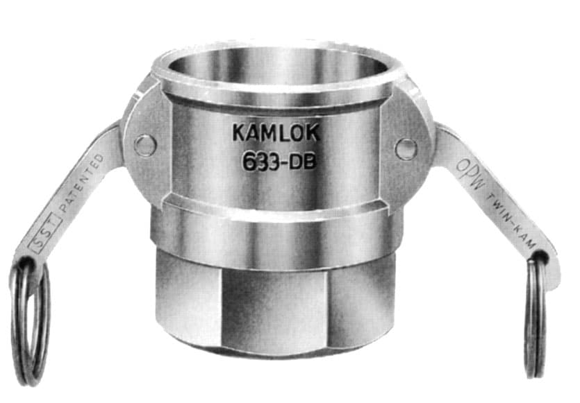 IMPA 351815 – Coupling Cam&Groove Brass, D Socket W/Female Thread 1/2""