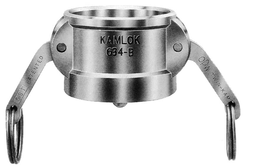IMPA 352091 – Coupling Cam&Groove S. Steel, Dust Cap 8""